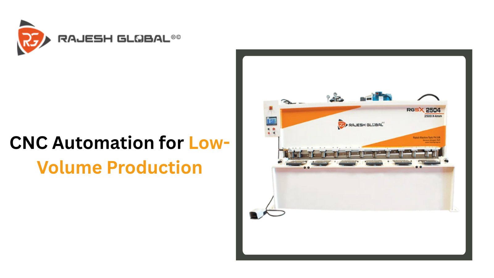 CNC Automation for Low-Volume Production