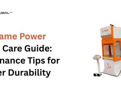 C-Frame Power Press Care Guide: Maintenance Tips for Better Durability